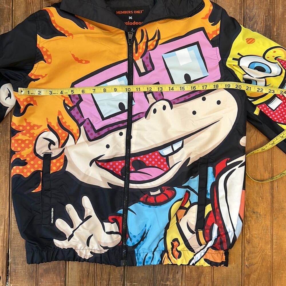 Members only Nickelodeon RUG RAT jacket windbreaker NWT - Picture 2 of 5